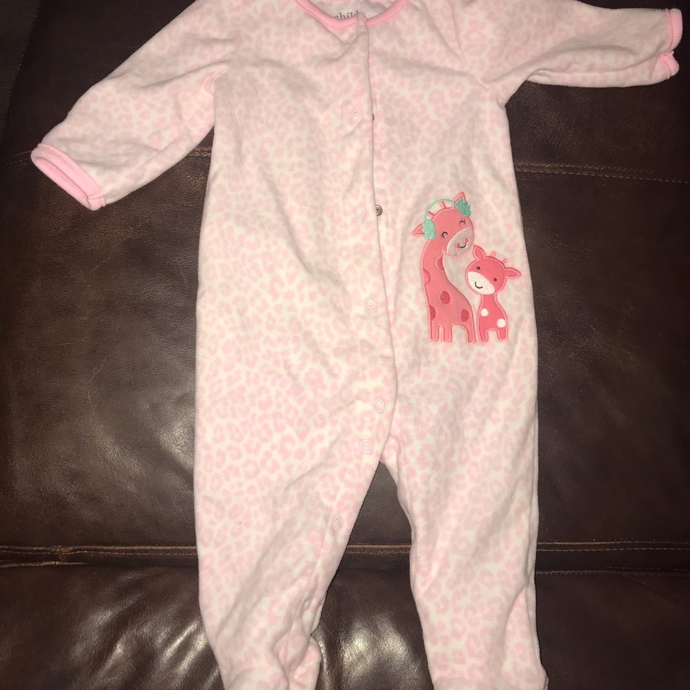 Baby girl sleeper